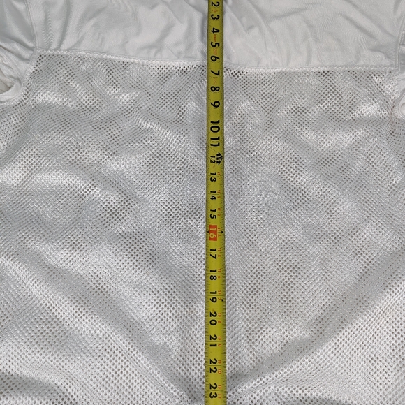 Riddell Pro Cut Mesh Practice Jersey, men's size large, white - Picture 8 of 8